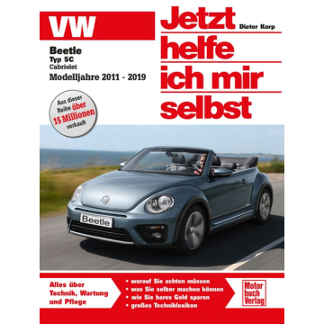 VW Beetle Cabriolet 5C (2011-2019) Reparaturanleitung Jetzt helfe ich mir selbst 310