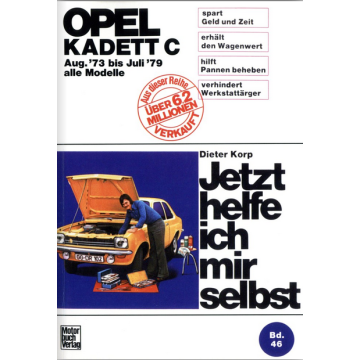 Opel Kadett C incl. GTE (1973-1979) Reparaturanleitung Jetzt helfe ich mir selbst 46