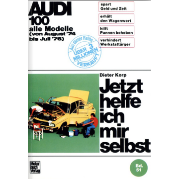 Audi 100 C1 (1974-1976) Reparaturanleitung Jetzt helfe ich mir selbst 51