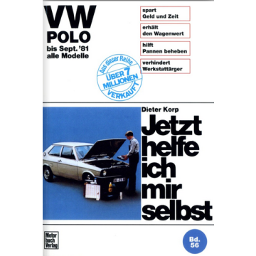 VW Polo 1 Typ 86 (1975-1981) Reparaturanleitung Jetzt helfe ich mir selbst 56