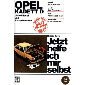 Opel Kadett D Benziner (1979-1984) Reparaturanleitung Jetzt helfe ich mir selbst 89
