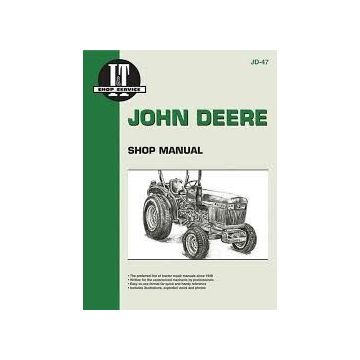 John Deere 850, 950, 1050 Repair Manual Clymer Werkstatthandbuch
