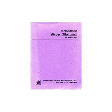 Kawasaki S-Series (72-75) - Shop-Manual