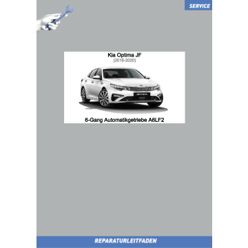 KIA Optima JF (16-20) Reparaturleitfaden 6-Gang Automatikgetriebe A6LF2