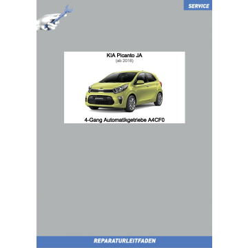 KIA Picanto JA (18 >) Reparaturleitfaden 4-Gang Automatikgetriebe A4CF0