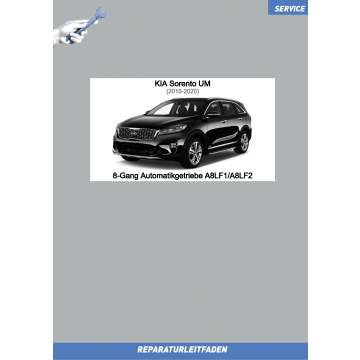 KIA Sorento UM (15-20) Reparaturleitfaden 8-Gang Automatikgetriebe A8LF1/A8LF2
