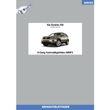 Kia Sorento XM (09-15) Reparaturleitfaden 6-Gang Automatikgetriebe A6MF2