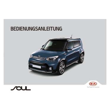 Kia Soul (2019) Bedienungsanleitung / Betriebsanleitung