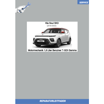 KIA Soul SK3 (19-22) Reparaturleitfaden Motormechanik 1,6 L Benziner T-GDI Gamma