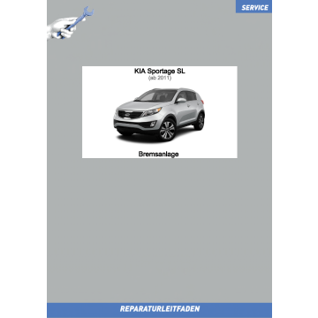 KIA Sportage SL (11 >) Reparaturleitfaden Bremsanlage