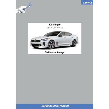 KIA Stinger CK (18>) Reparaturleitfaden Elektrische Anlage