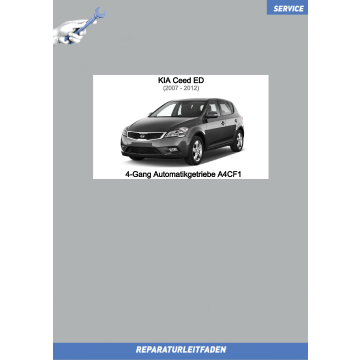 KIA Ceed ED (07-12) Reparaturleitfaden 4-Gang Automatikgetriebe A4CF1