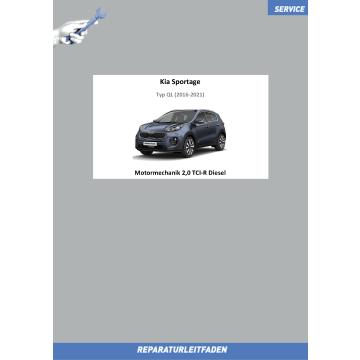 Kia Sportage QL (16-21) Werkstatthandbuch Motormechanik 2,0 Liter TCI-R Diesel