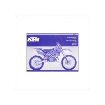 KTM 250 SX (>2003) - Ersatzkatalog Fahrgestell