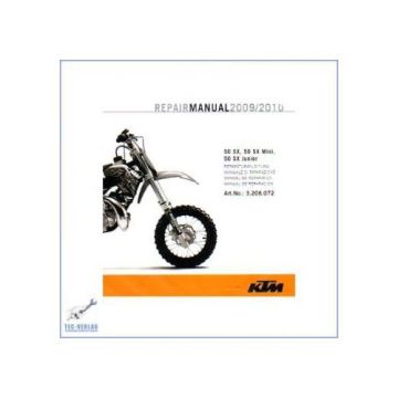 KTM 50 SX, Mini, Junior (2009-2019) - Werkstatthandbuch CD