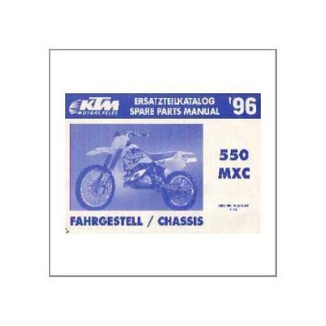 KTM 550 MXC- Ersatzteilkatalog Chassis