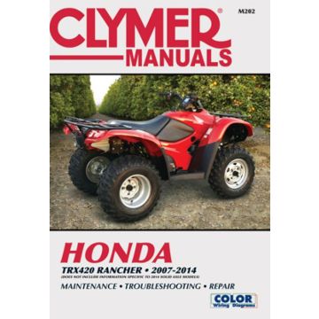 Honda TRX420 Rancher ATV (07-14) Clymer Repair Manual