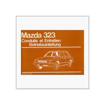 Mazda 323 (80>) - Betriebsanleitung