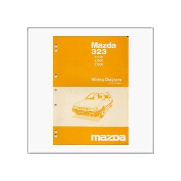 Mazda 323E1100/1300/1500 1985 - wiring diagram