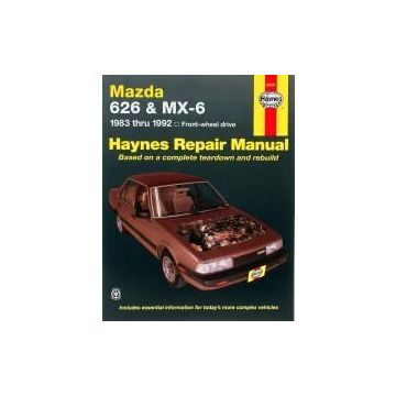 Mazda 626 and MX-6 (FWD) (83-92) Repair Manual Haynes Reparaturanleitungen