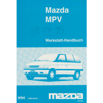 Mazda MPV (1994) Werkstatthandbuch 