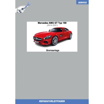 Mercedes AMG GT (2014-2021) Reparaturleitfaden Bremsanlage Typ 190