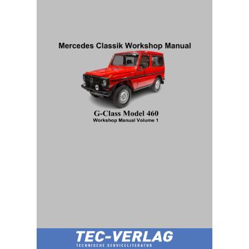 Mercedes G-Class 460 Workshop Manual Vol. 1