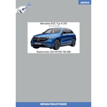 Mercedes EQC (2015-2019) Reparaturleitfaden Elektromotor 300 kW EM 780.998