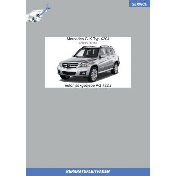 Mercedes GLK (2008-2015) Reparaturleitfaden Automatikgetriebe AG 722.9