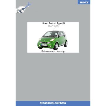 Smart Forfour (2004-2006) Reparaturleitfaden Fahrwerk und Lenkung