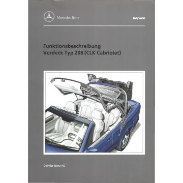 Mercedes CLK Cabrio (1998-2003) Funktionsbeschreibung Verdeck / Variodach