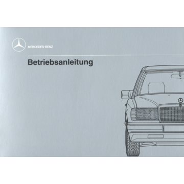 Mercedes Benz W124 D Typ 200-300 D (1984-1989) Betriebsanleitung