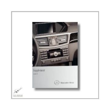 Mercedes-Benz E-Class (09>) Supplement Audio 20 2010