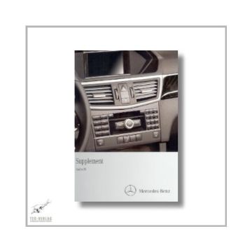 Mercedes-Benz E-Class Coupe (09>) Supplement Audio 20 2011