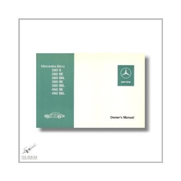 Mercedes-Benz S-Class 116 (72>) Owner`s Manual 1975