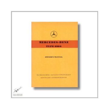 Mercedes-Benz W111 220S (59>) Owner`s Manual