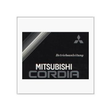 Mitsubishi Cordia ab 1985 - Betriebsanleitung
