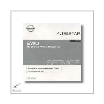 Nissan Kubistar , Model X 76  (03-09) Stromlaufplan CD