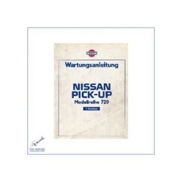 Nissan Pick-Up 720 (80-86) - Wartungsanleitung