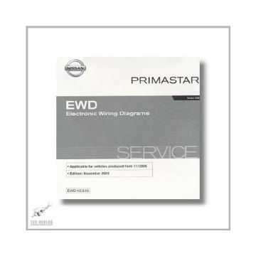 Nissan Primastar , Model X 83  (02-07) Stromlaufplan CD