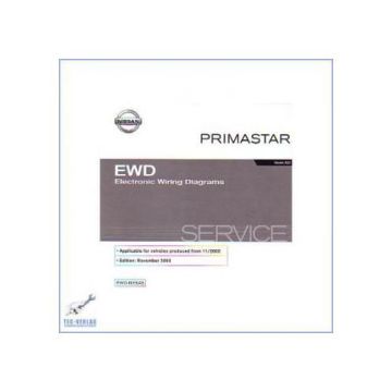 Nissan Primastar X83 Schaltpläne (02-07) - Werkstatthandbuch CD