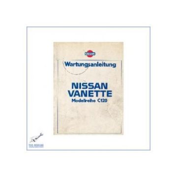Nissan Vanette C120 (79-83) - Wartungsanleitung