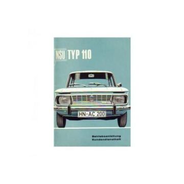 NSU Typ 110 - Bedienungsanleitung