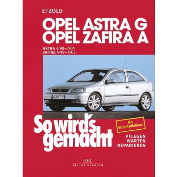 Opel Astra G / Zafira A (1998-2005) Reparaturanleitung So wird`s gemacht 