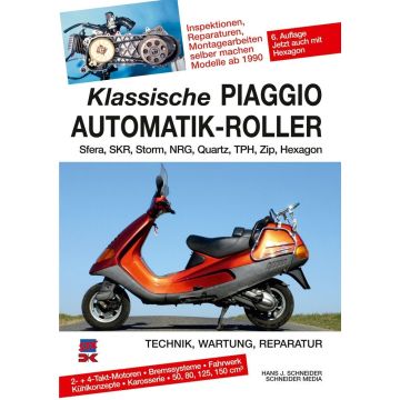 PIAGGIO Sfera / SKR / Storm / NRG / Quartz / TPH / Zip (90 >) Reparaturanleitung