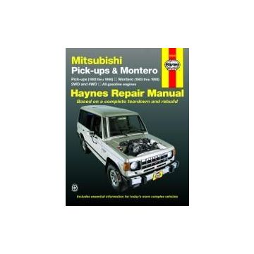 Mitsubishi Pick-up and Montero (83-96) Repair Manual Haynes