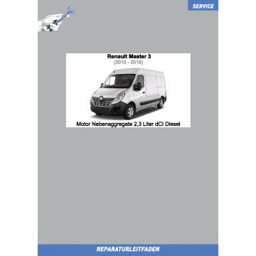Renault Master 3 (2010-2019) Werkstatthandbuch Motor Nebenaggregate 2,3 Liter dCi Diesel