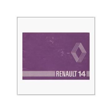 Renault 14 - Betriebsanleitung