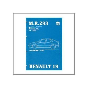 Renault 19 - Abgasnorm - Werkstatthandbuch