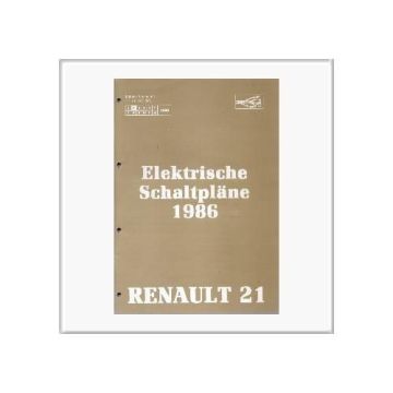 Renault 21 1986 - Schaltpläne